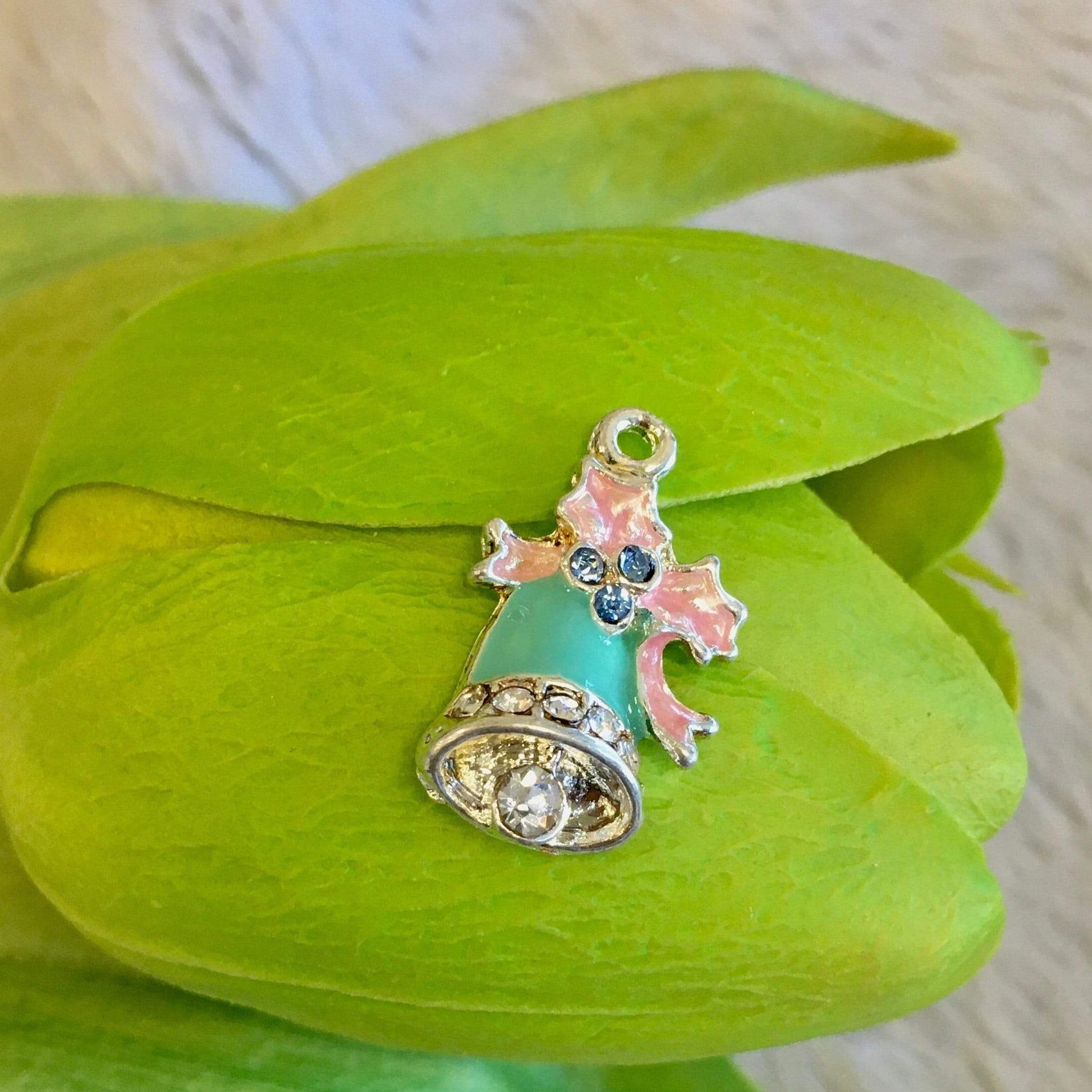Enamel Jingle Bell Charm  | Bellaire Wholesale