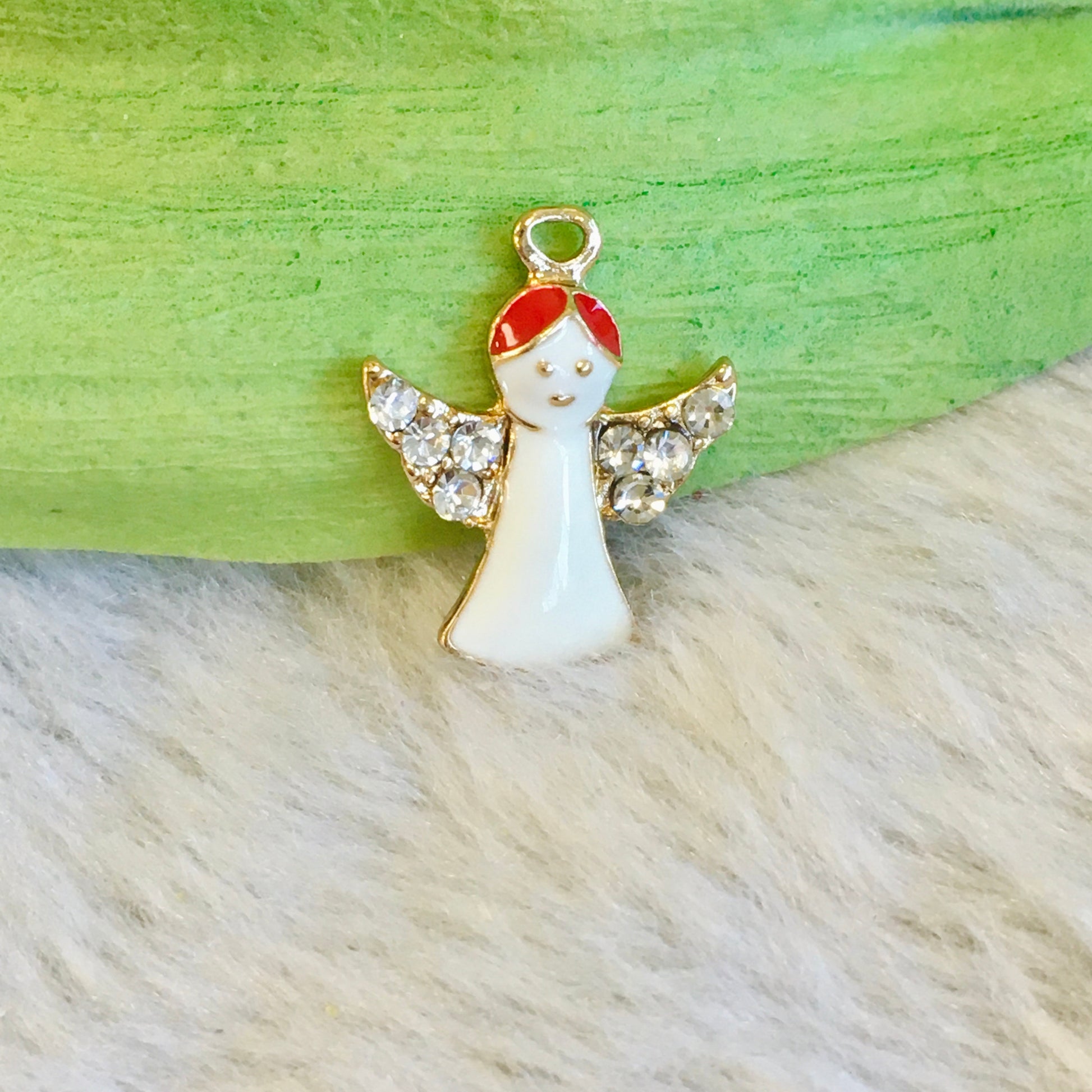 Enamel Angel Charm | Bellaire Wholesale