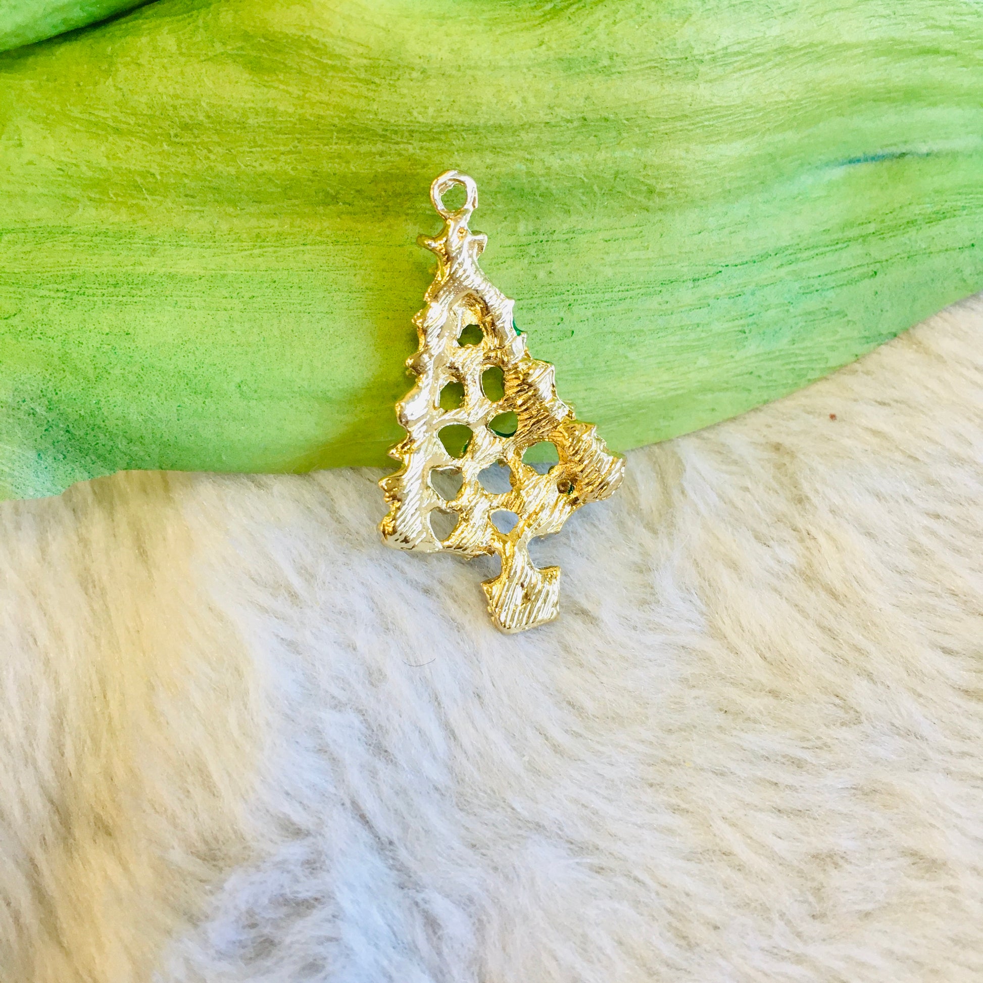 Enamel Christmas Tree Charm | Bellaire Wholesale