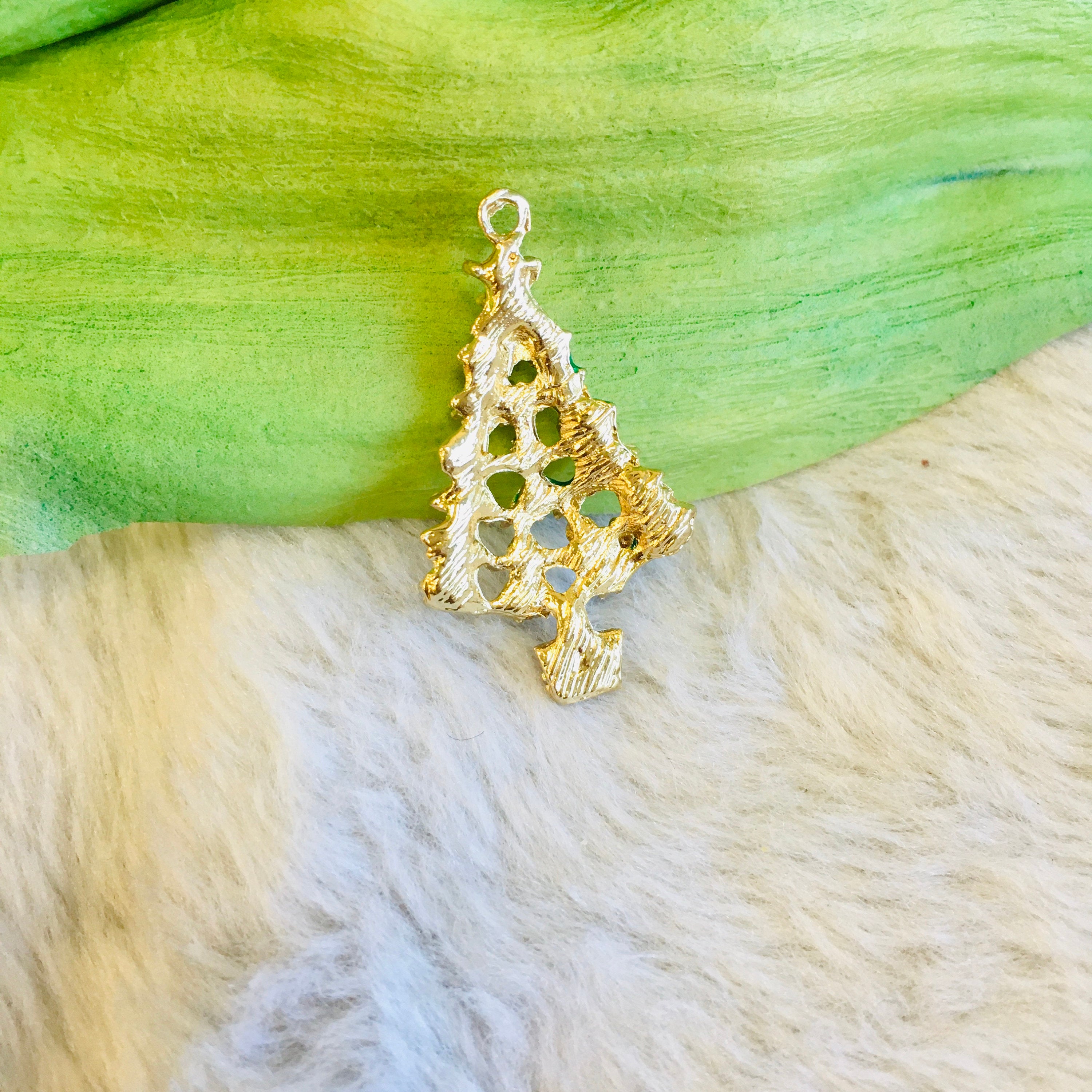 Enamel Christmas Tree Charm | Bellaire Wholesale