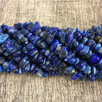 Lapis Lazuli Chips Beads | Bellaire Wholesale