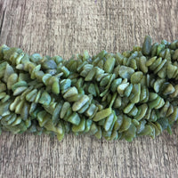 Green Jade Chips Beads | Bellaire Wholesale
