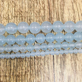 Light Sky Blue Jade Beads | Bellaire Wholesale