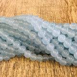 Light Sky Blue Jade Beads | Bellaire Wholesale
