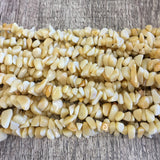 Light Yellow Jade Chips Beads | Bellaire Wholesale