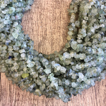 Prehnite Chips Beads | Bellaire Wholesale