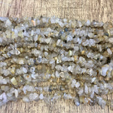 Gold Rutilated Quartz Chips Beads | Bellaire Wholesale