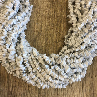 White Howlite Chips Beads | Bellaire Wholesale