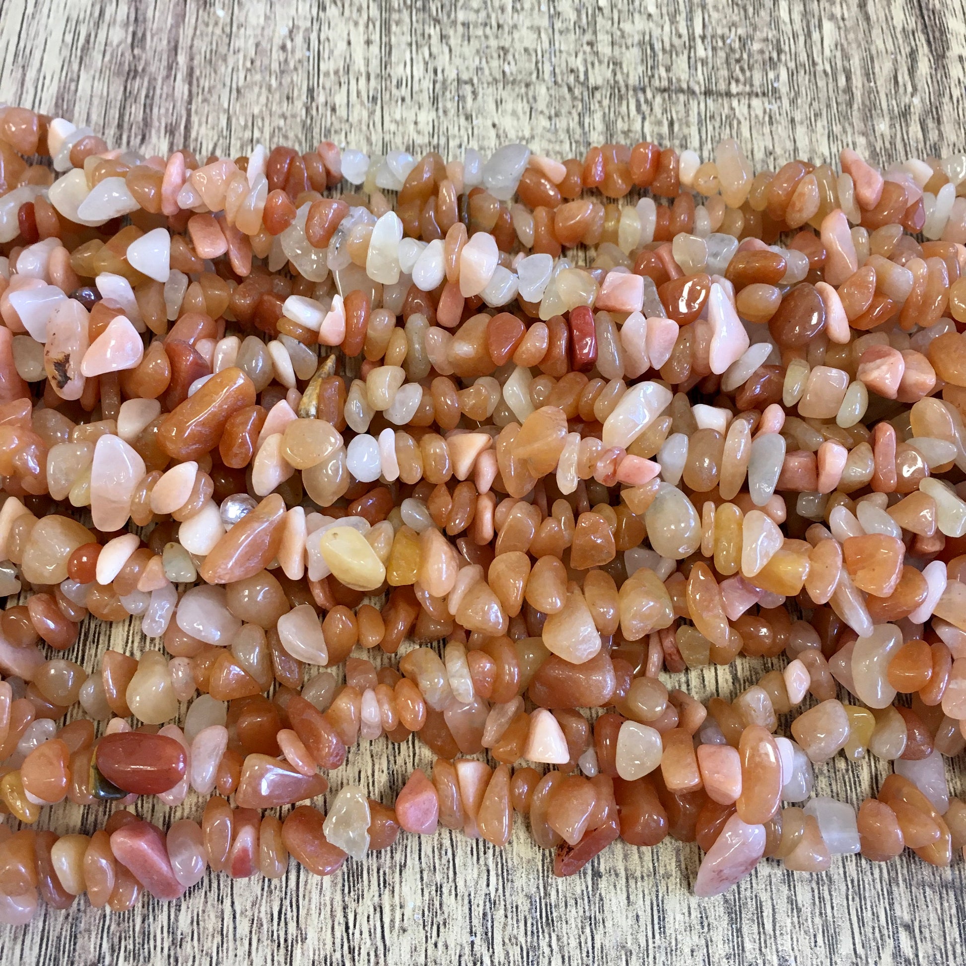 Red Aventurine Chips Beads | Bellaire Wholesale