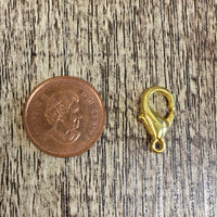 Lobster Lock, Gold Plated | Bellaire Wholesale