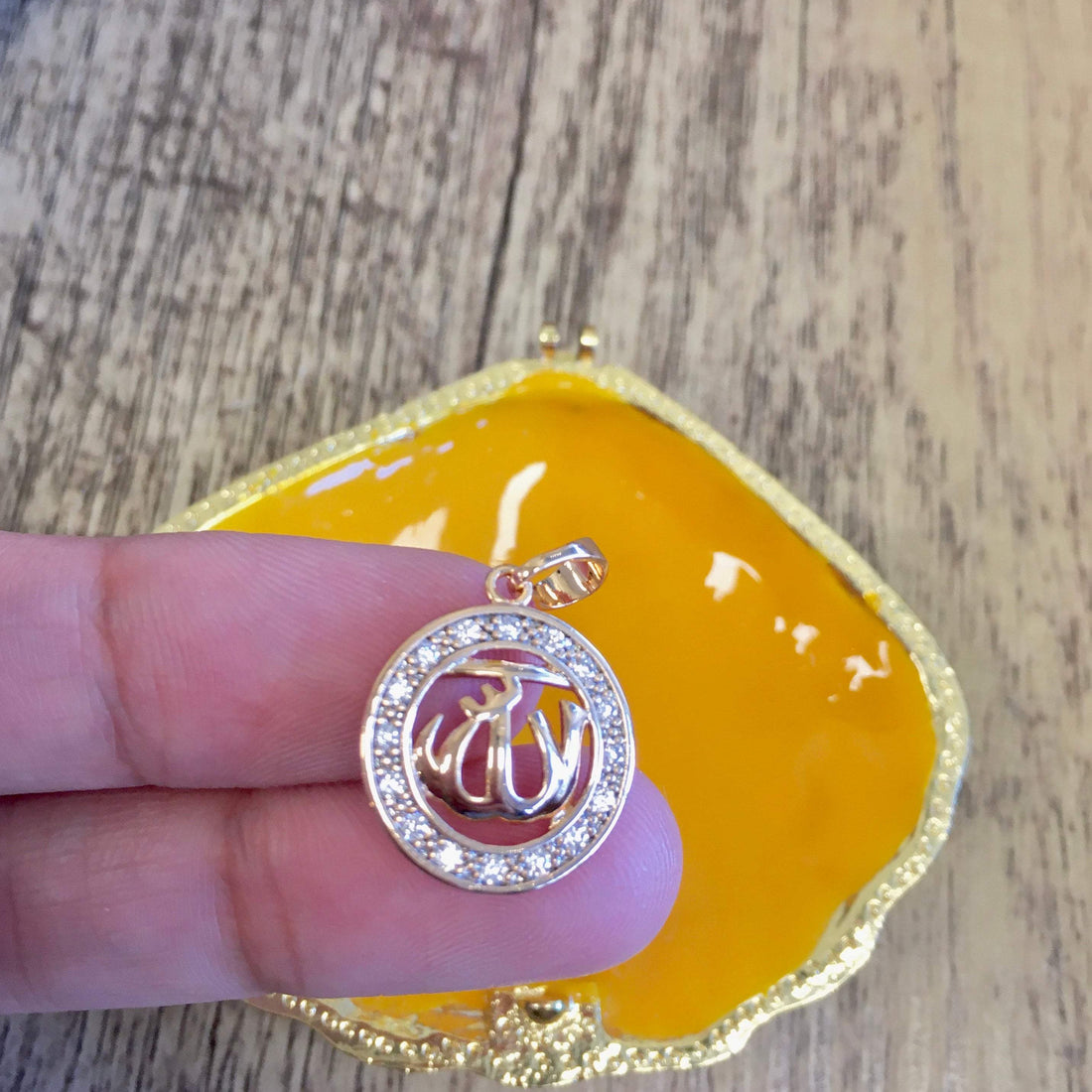 Allah Pendant Gold | Bellaire Wholesale