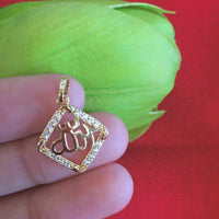 Allah CZ Square Charm | Bellaire Wholesale