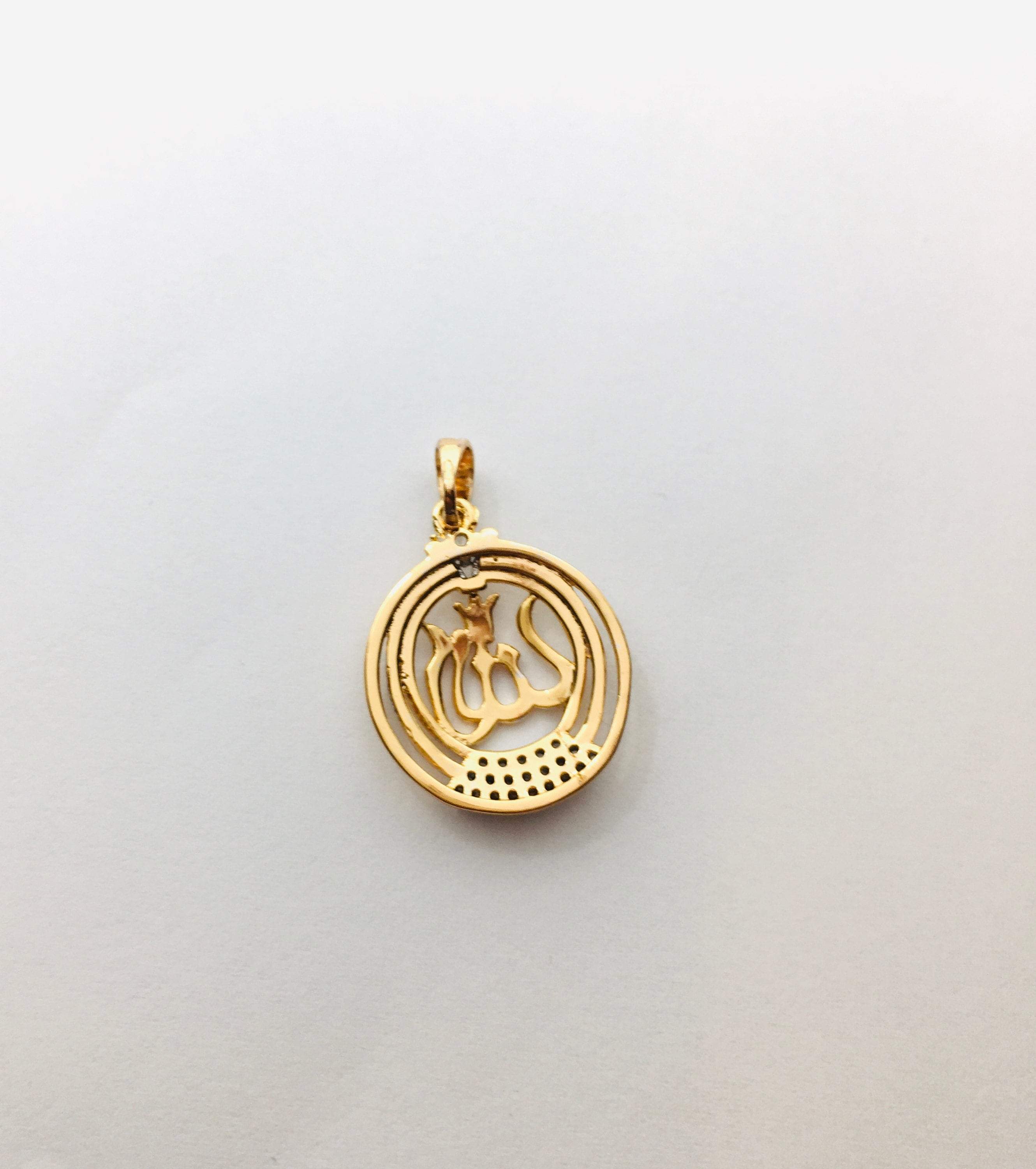 Allah Micro Pave Charm | Bellaire Wholesale