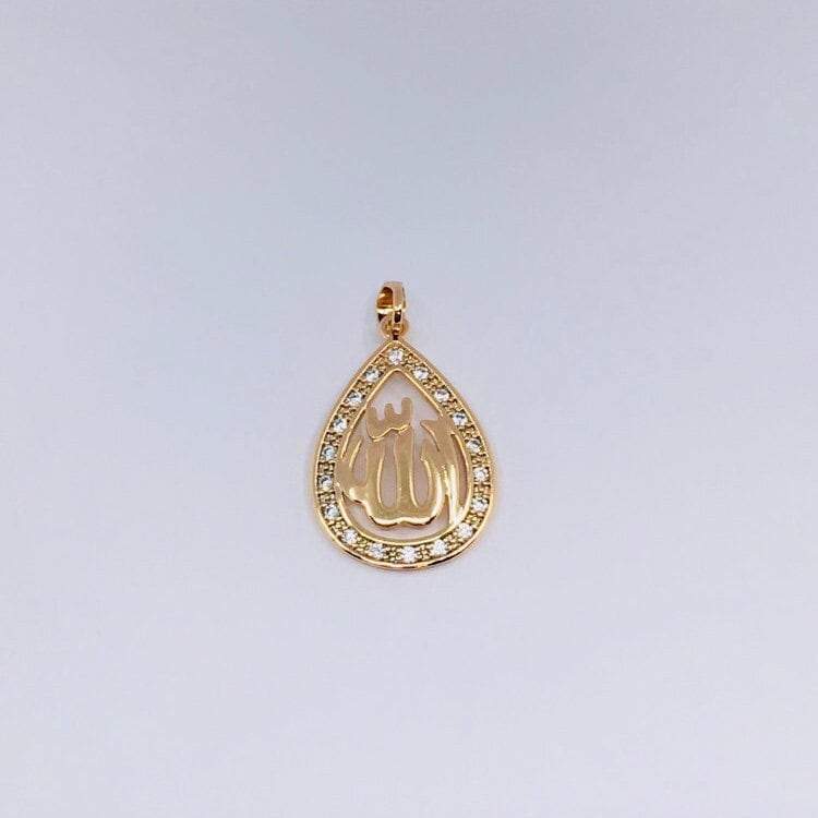 Allah Tear Drop Pendant | Bellaire Wholesale