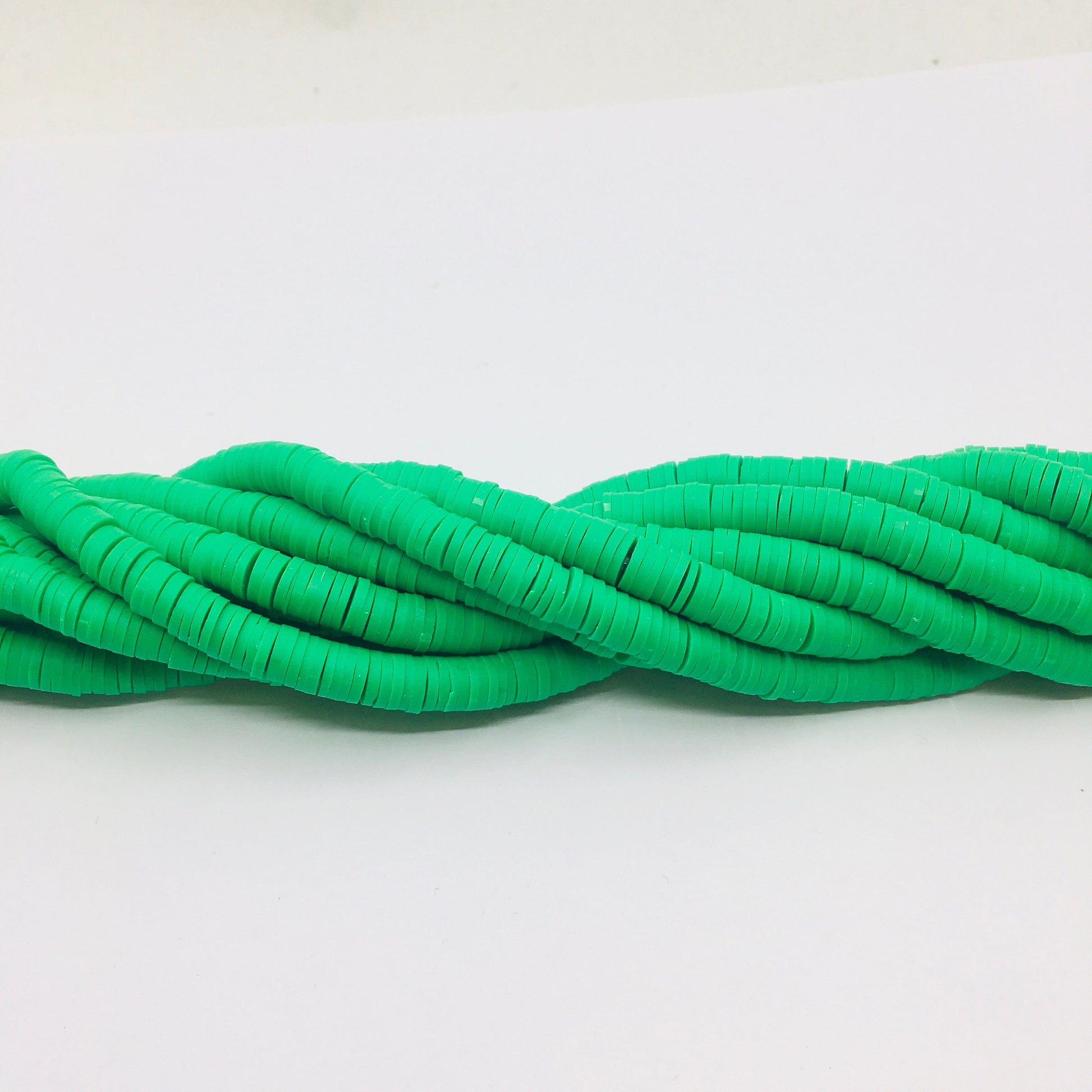 Mustard, Green Heishi Beads | Bellaire Wholesale