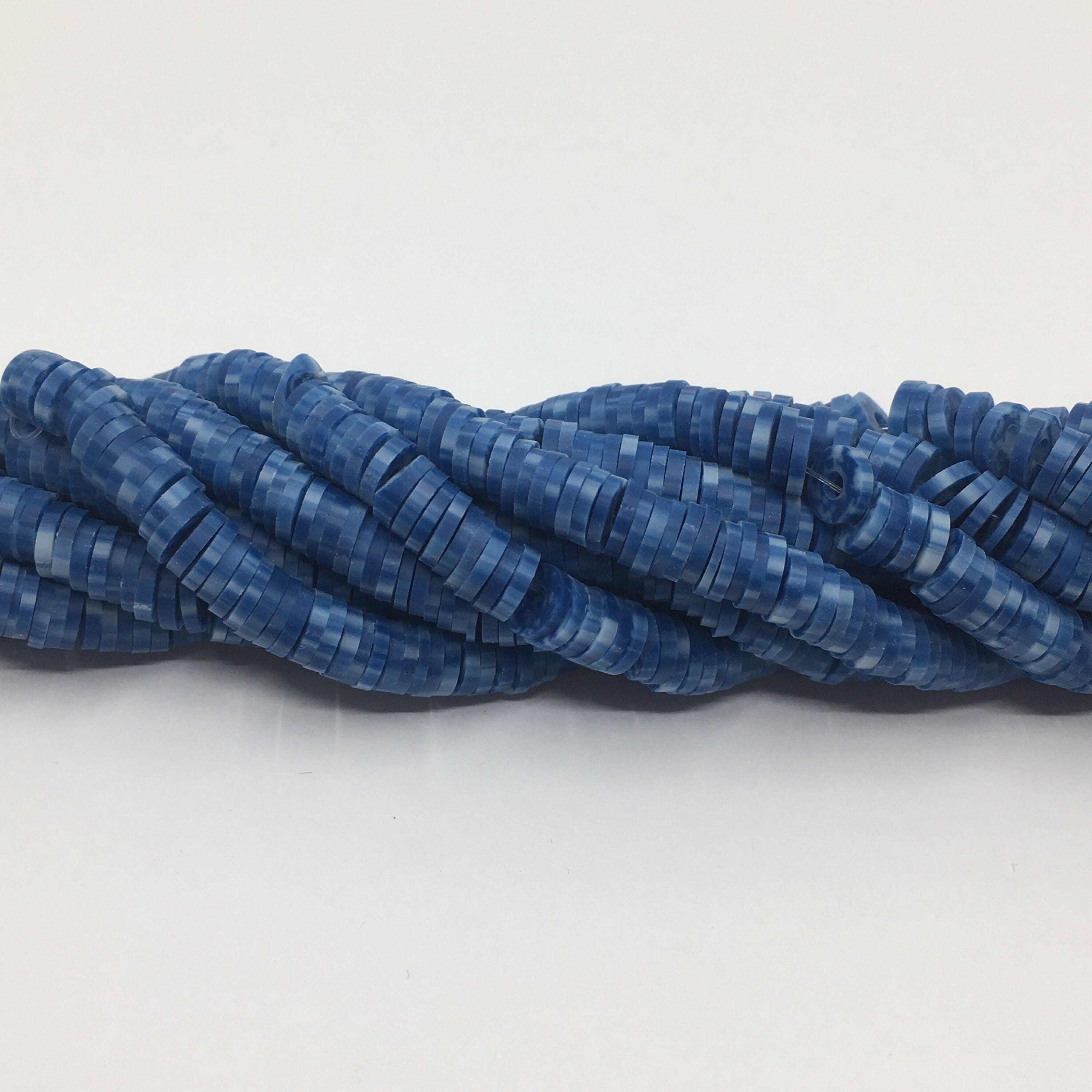 Dotted Heishi Disc Beads | Bellaire Wholesale