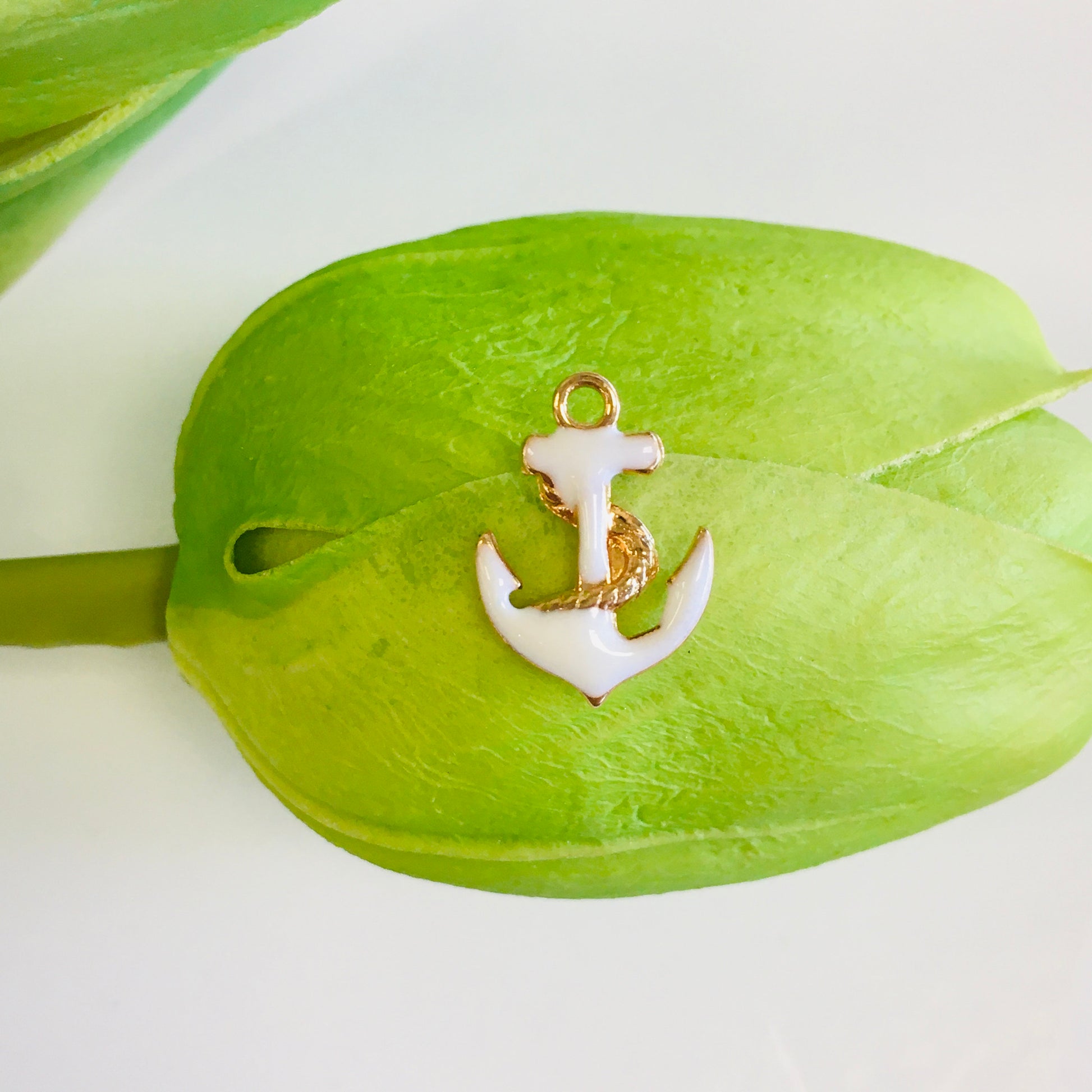 Enamel Anchor Charm | Bellaire Wholesale