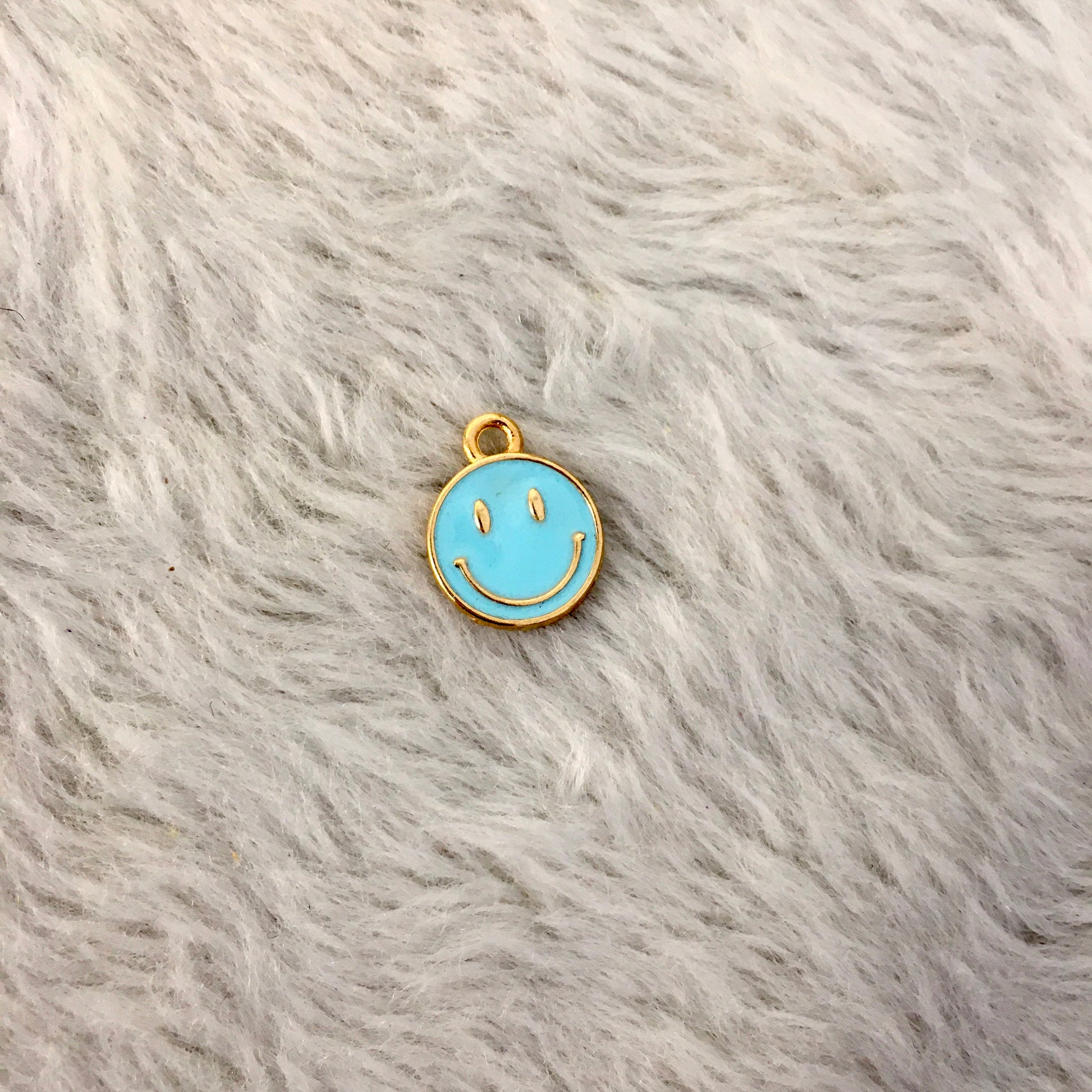 Enamel Smilie Face Pendant | Bellaire Wholesale