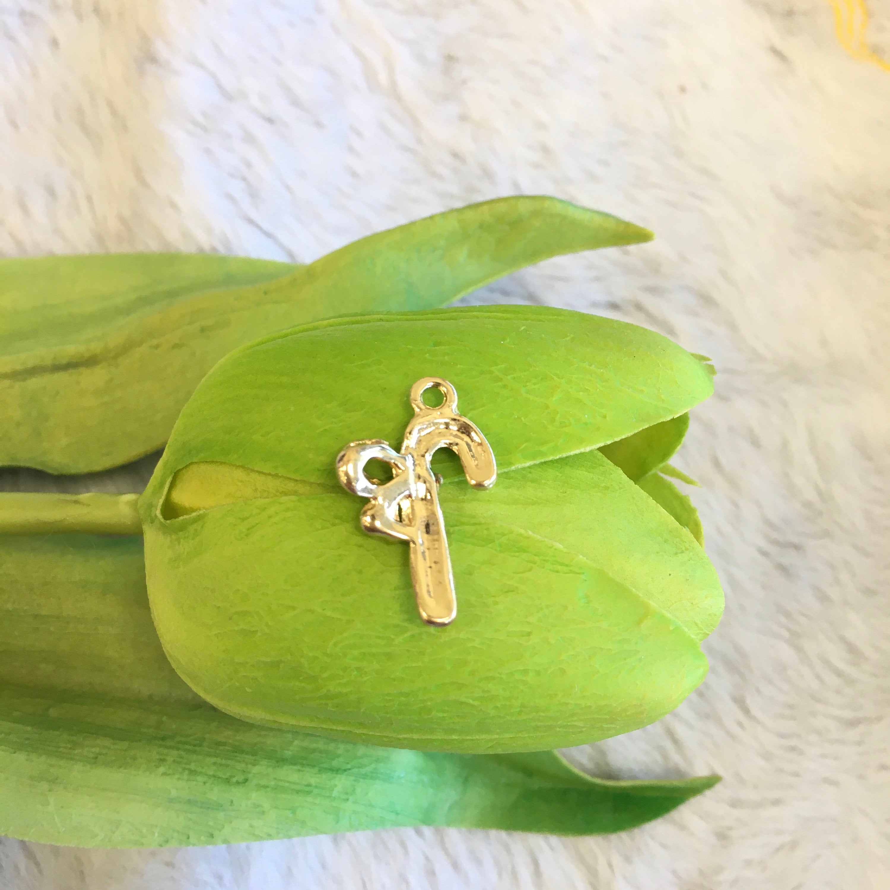 Enamel Candy Cane Charm | Bellaire Wholesale