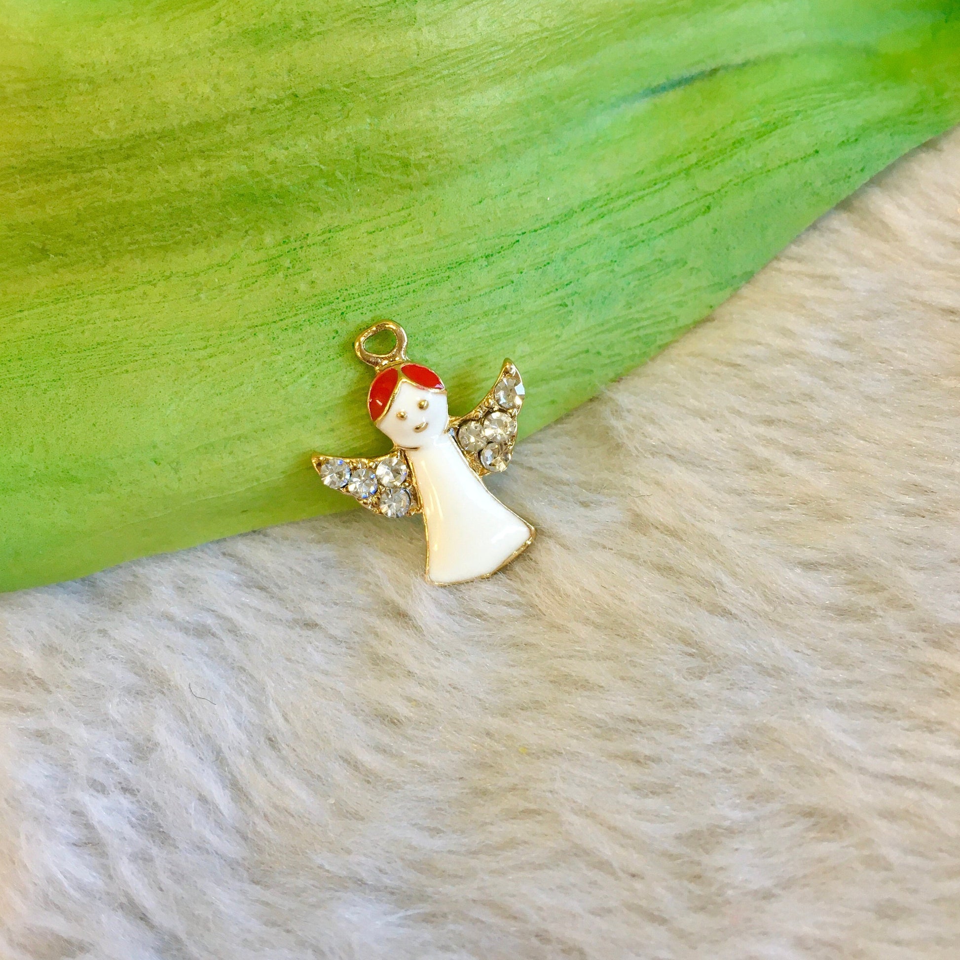 Enamel Angel Charm | Bellaire Wholesale