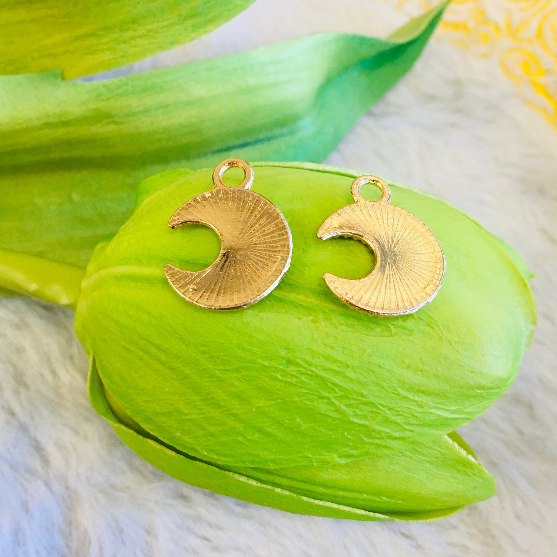 Enamel Half Moon & Stars Charm | Bellaire Wholesale