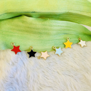 Enamel Star Charm | Bellaire Wholesale