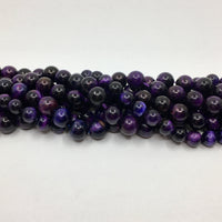 Purple Tigers eye beads | Bellaire Wholesale