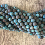 Blue Decorative Matte Jasper Beads | Bellaire Wholesale