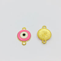 Round Evil Eye Connector | Bellaire Wholesale