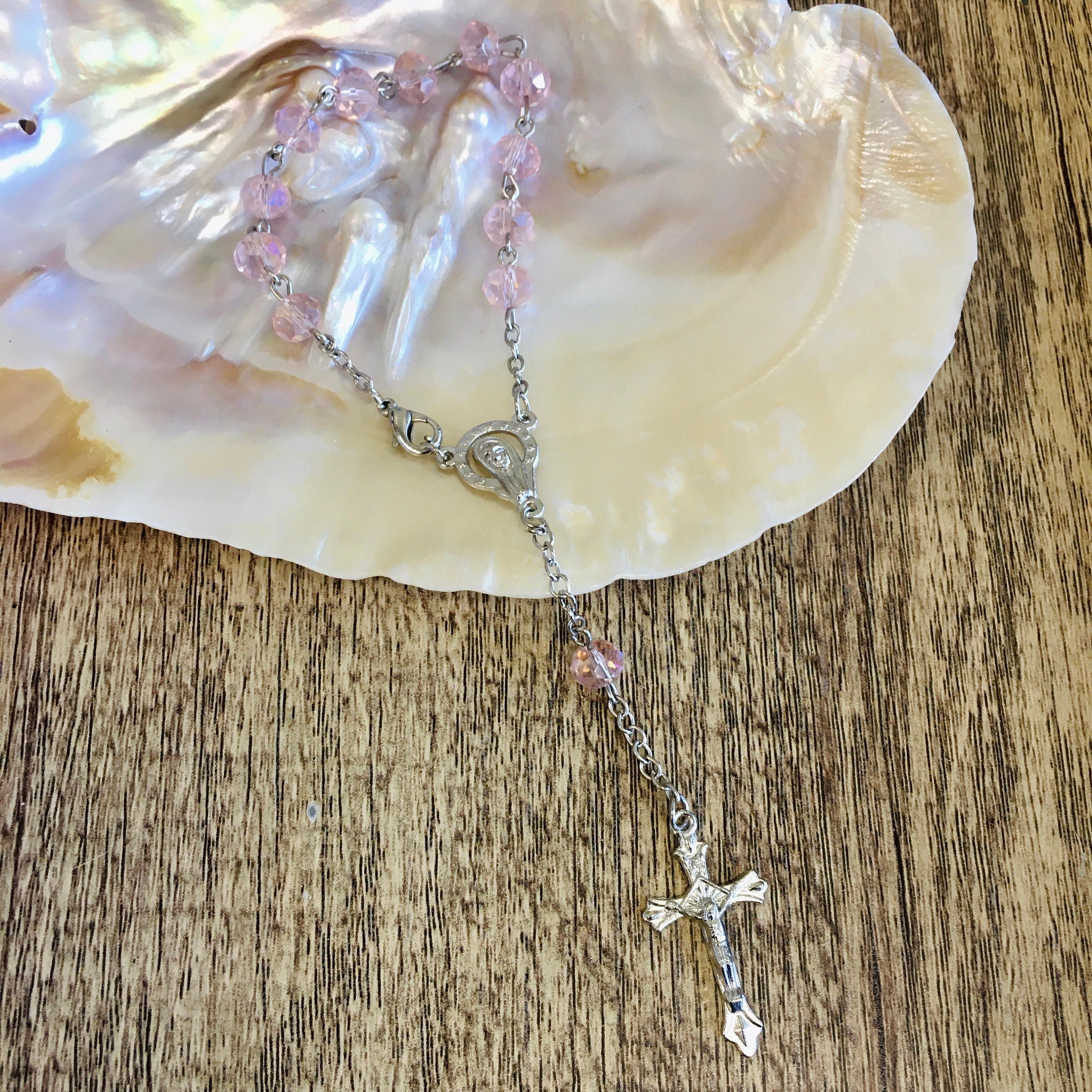 Mini Glass Bead Rosary | Bellaire Wholesale