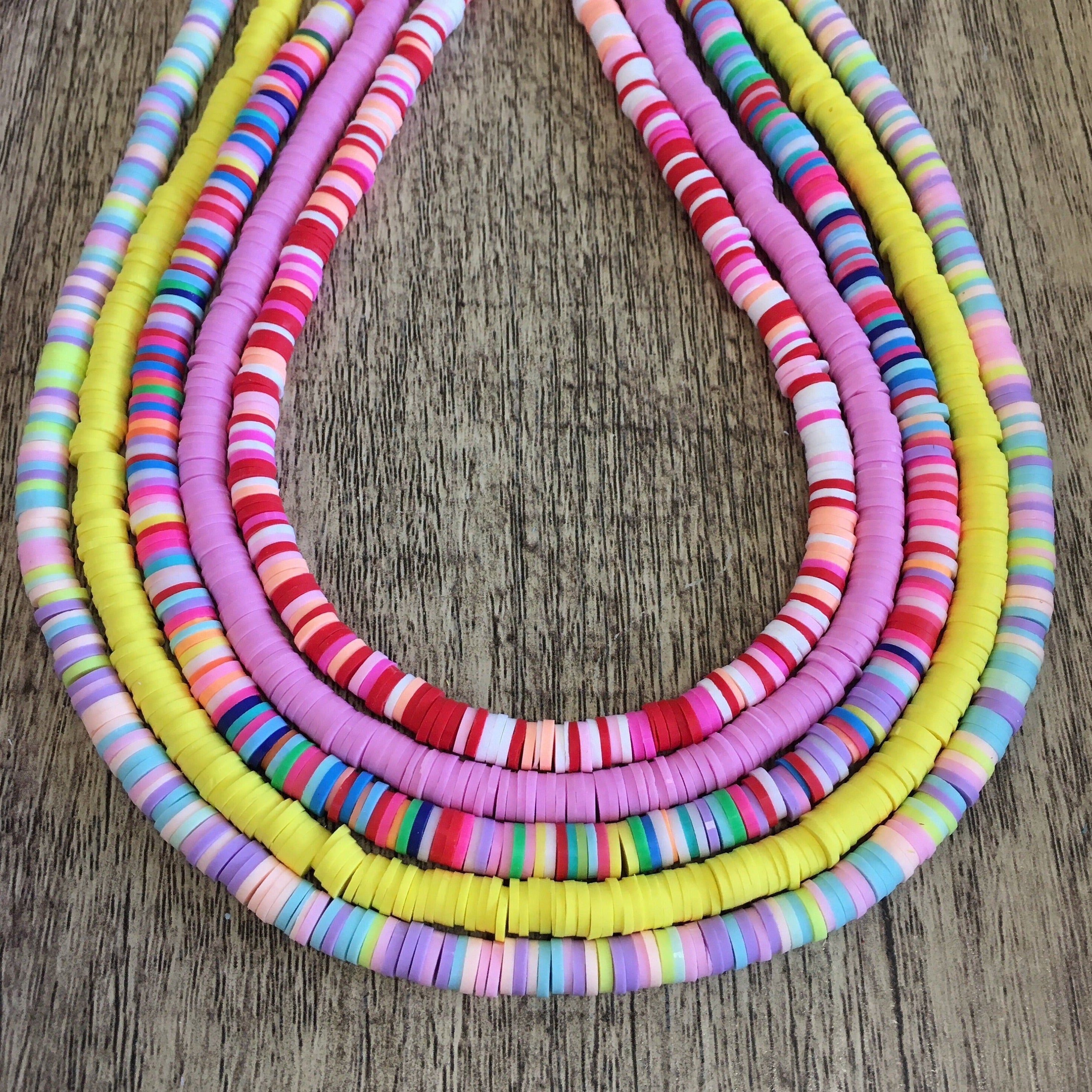Heishi Beads, Polymer Clay Bead | Bellaire Wholesale