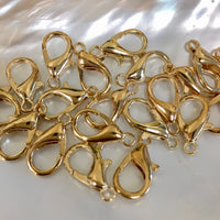 Lobster Clasps, Rose Gold/Silver | Bellaire Wholesale