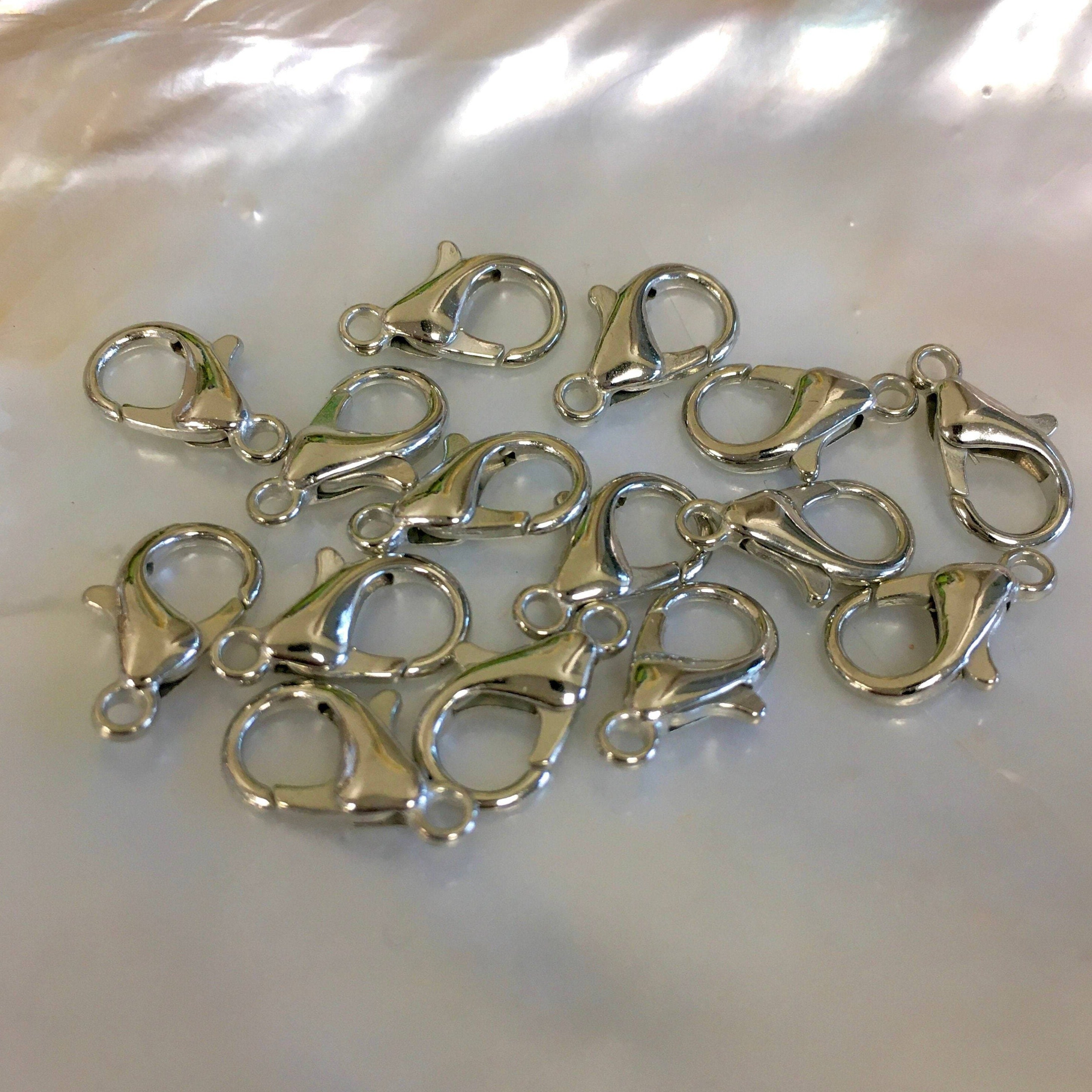 Lobster Lock, Rhodium Plated | Bellaire Wholesale