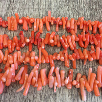 Coral Beads, Round & Chips | Bellaire Wholesale