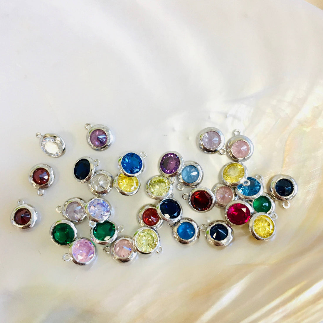 Sterling Silver Birth Stone charms | Bellaire Wholesale