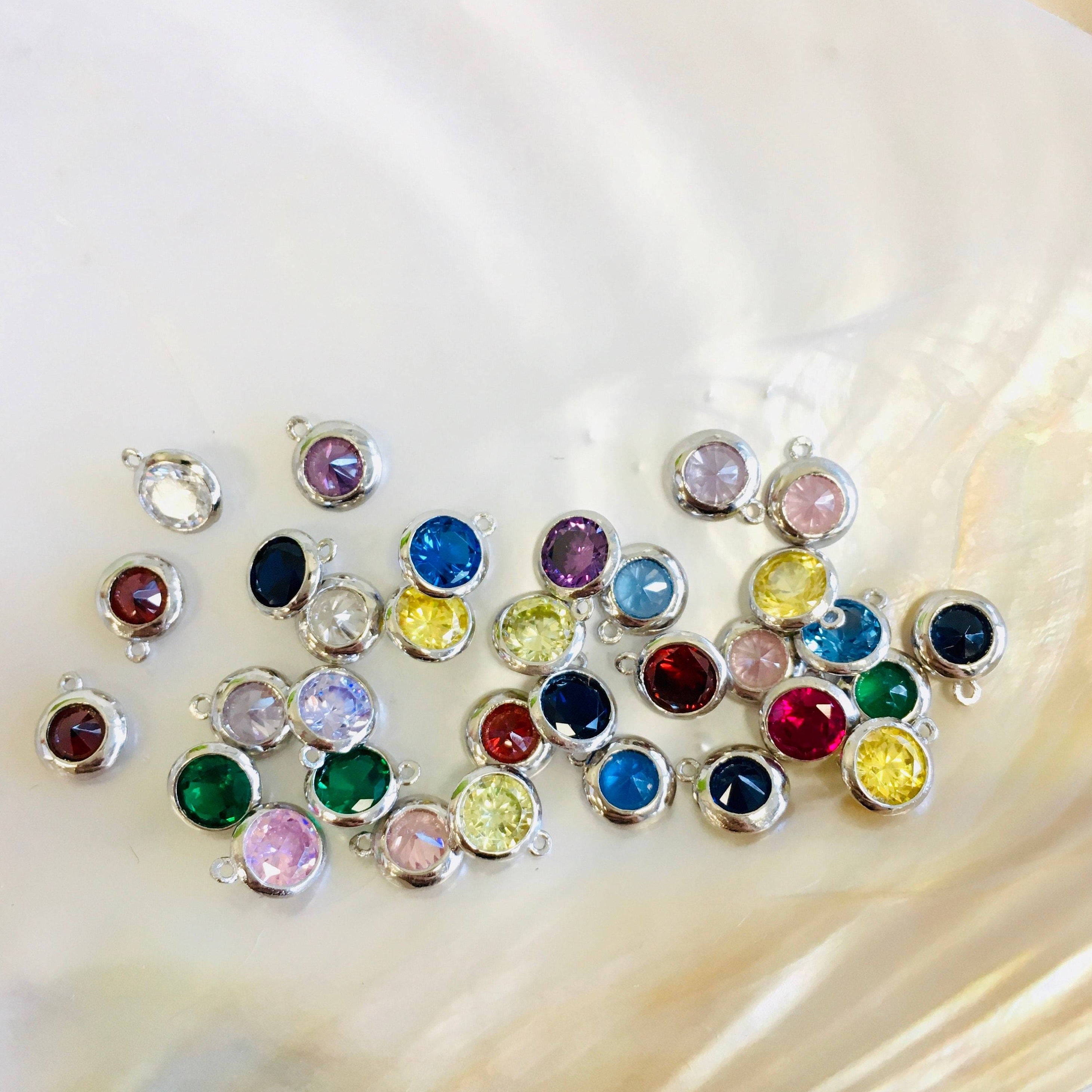 Sterling Silver Birth Stone charms | Bellaire Wholesale