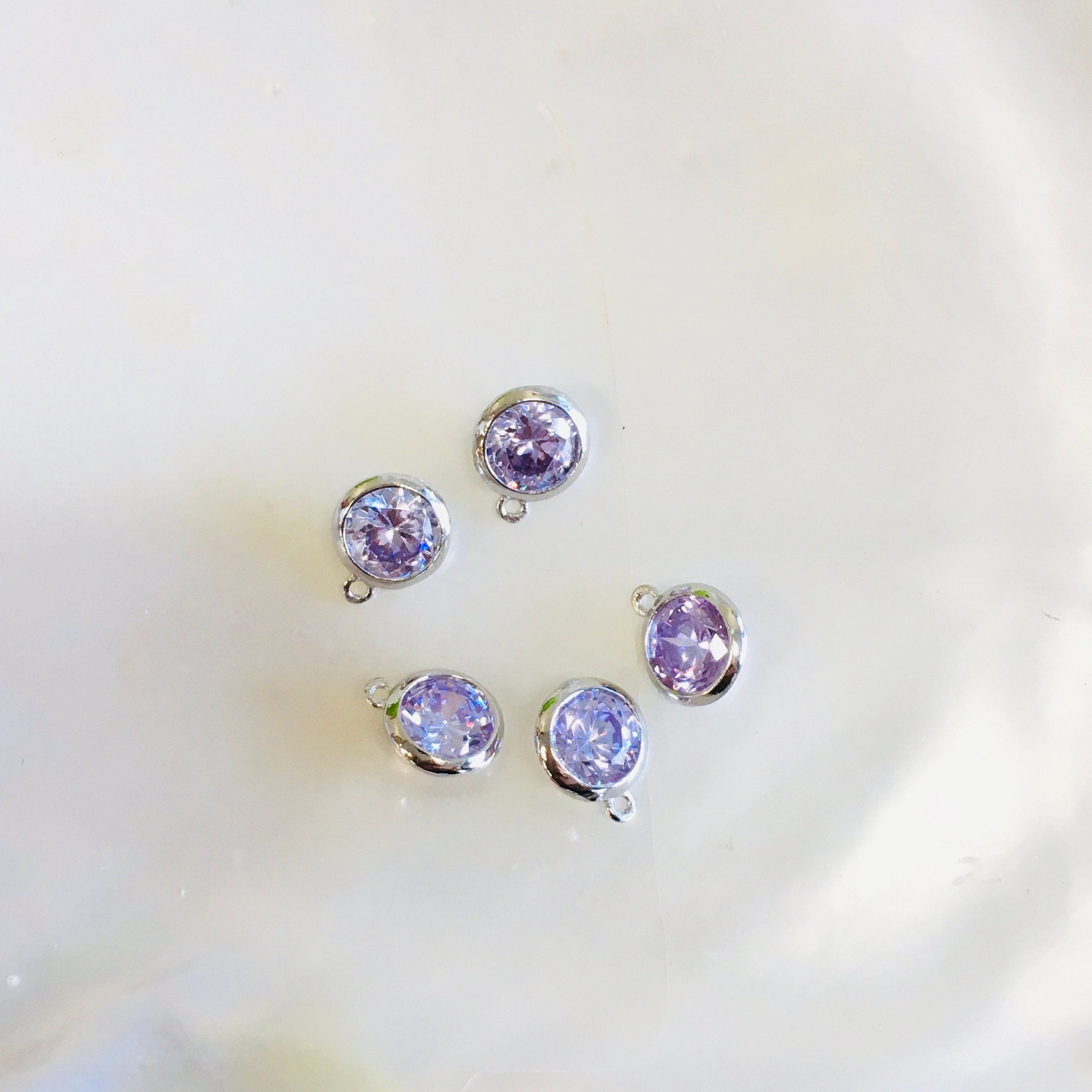 Sterling Silver Birth Stone charms | Bellaire Wholesale