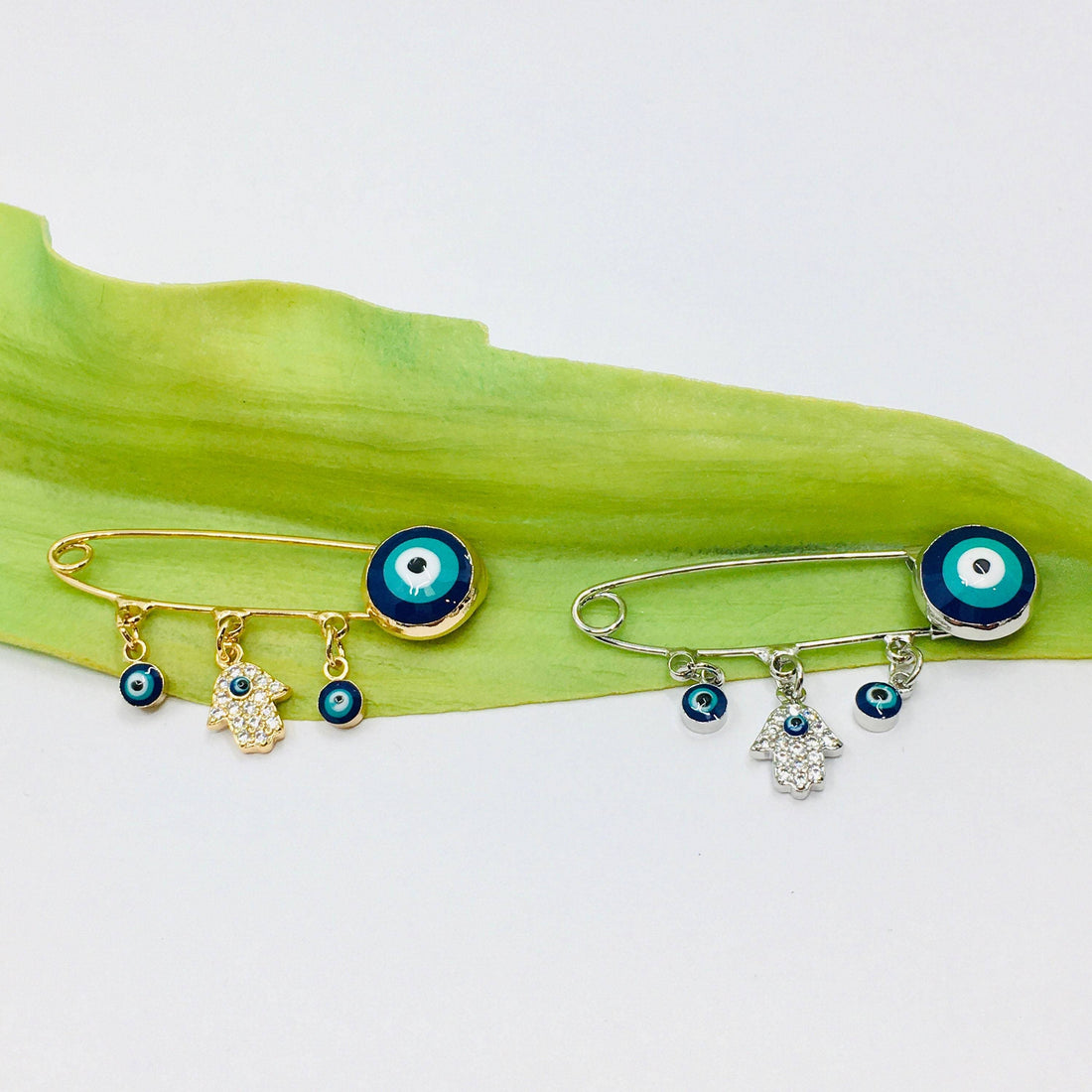 Hamsa Charm Evil Eye Pin | Bellaire Wholesale