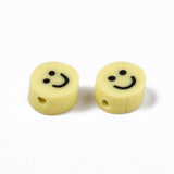 Yellow Smiley Polymer Clay Beads | Bellaire Wholesale