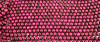 Pink Tigers eye beads, Round | Bellaire Wholesale