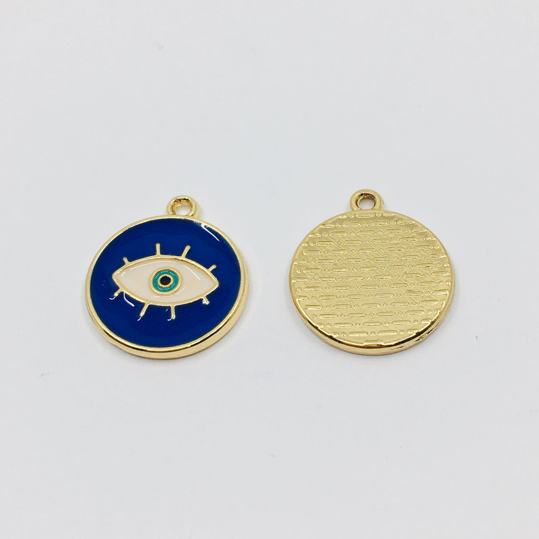 Alloy Enamel Evil Eye Charms | Bellaire Wholesale