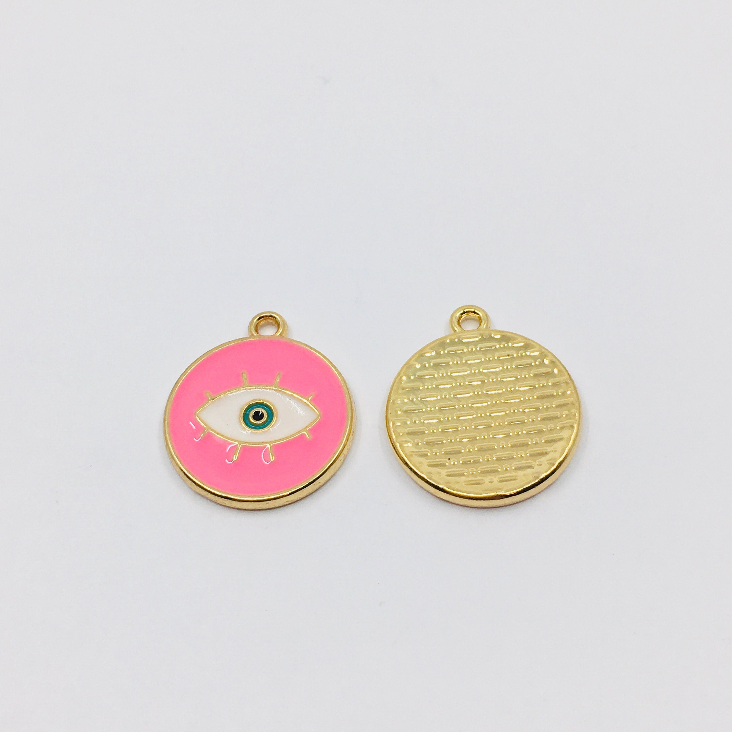 Alloy Enamel Evil Eye Charms | Bellaire Wholesale