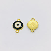 Round Evil Eye Connector | Bellaire Wholesale