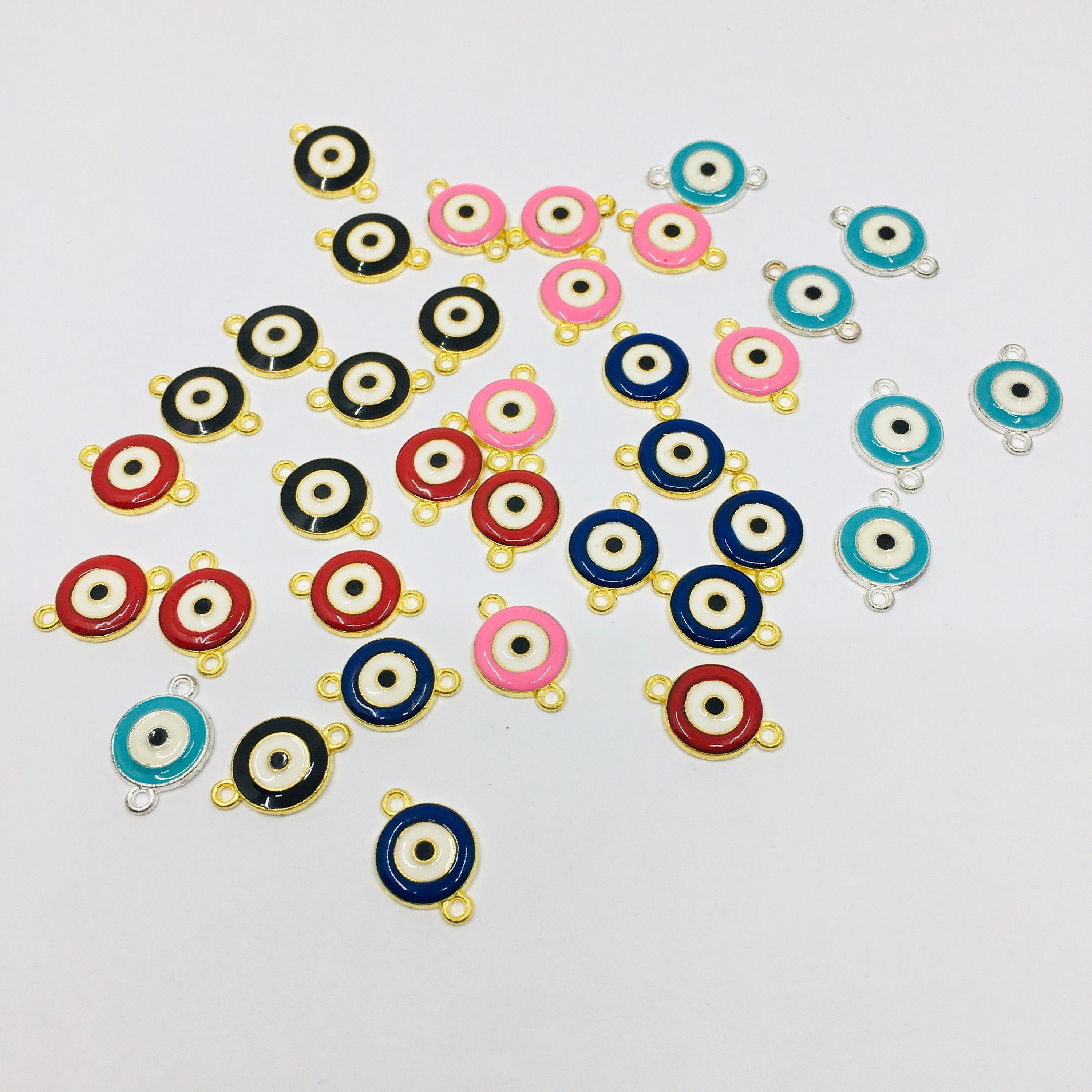 Round Evil Eye Connector | Bellaire Wholesale