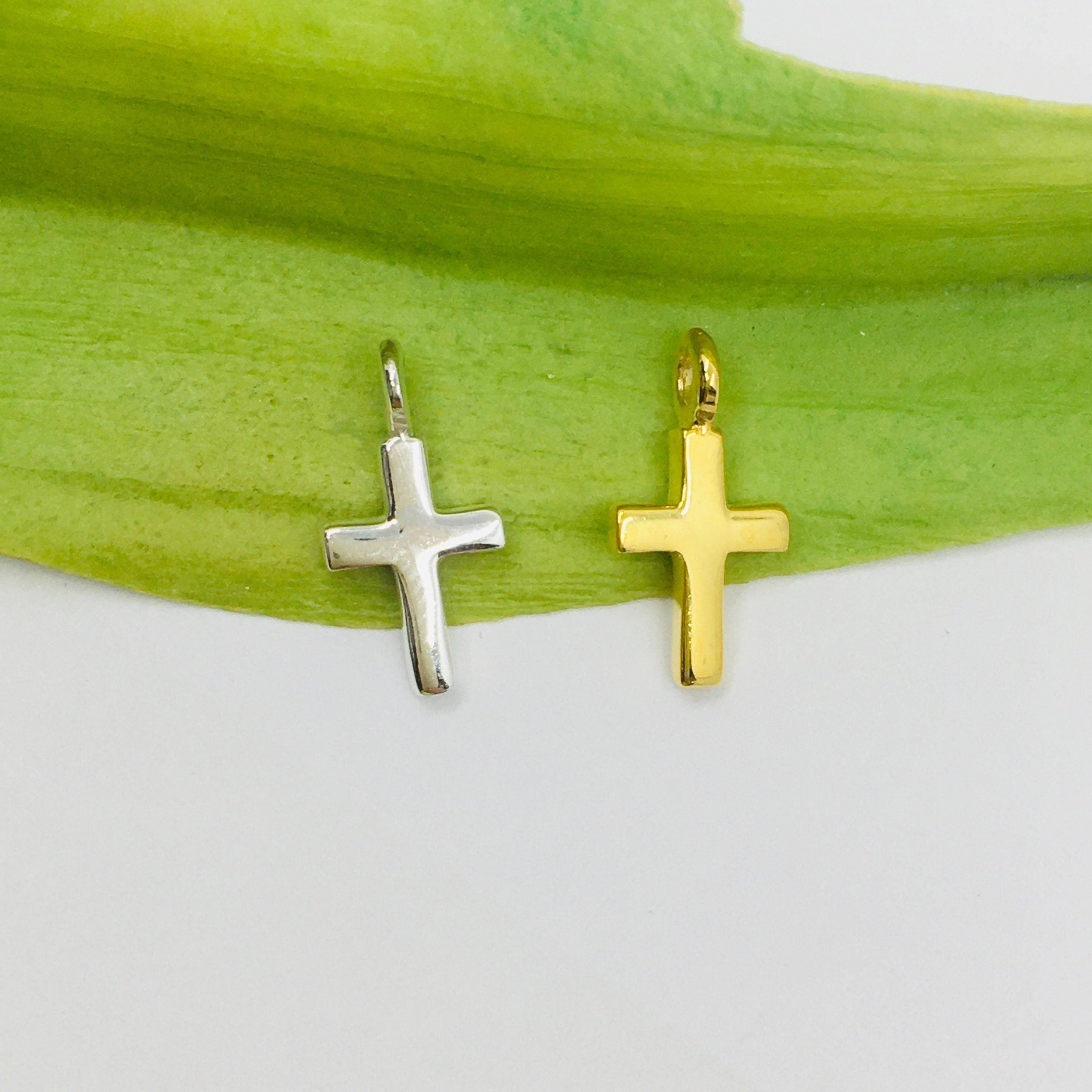 Sterling Silver Cross Charm | Bellaire Wholesale