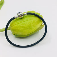European Charm Bracelet, Faux Leather | Bellaire Wholesale