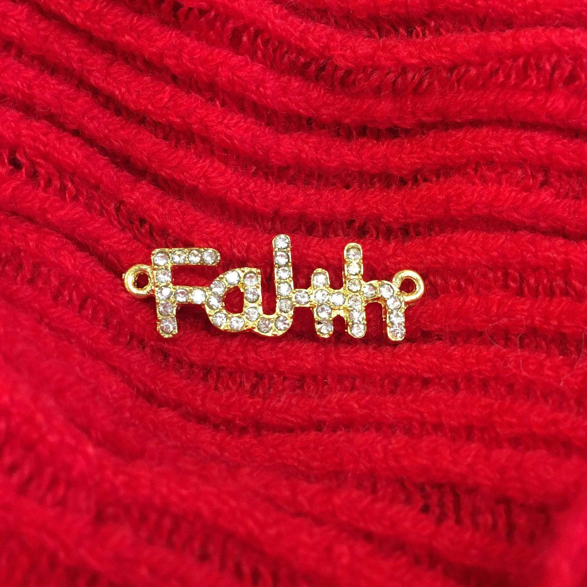 Faith Saying Connector | Bellaire Wholesale