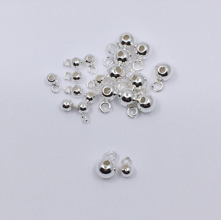 Sterling Silver Bead Charm Hanger | Bellaire Wholesale