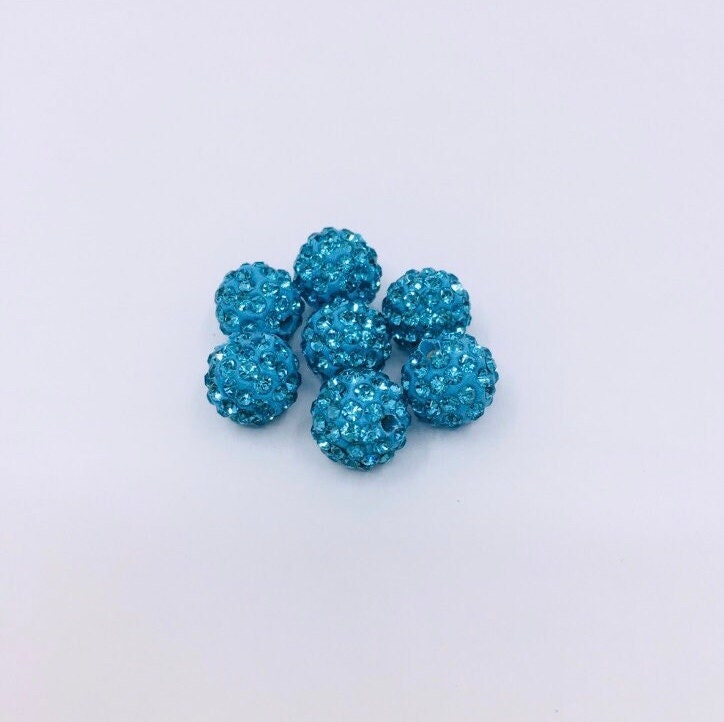Shamballa Beads, 10mm Rhinestone Bead | Bellaire Wholesale