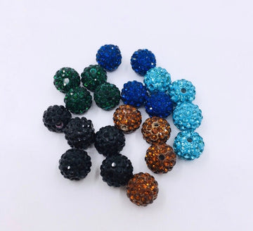 Shamballa Beads, 10mm Rhinestone Bead | Bellaire Wholesale